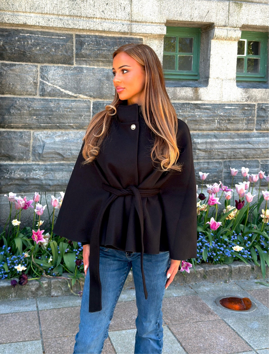 Poncho Svart